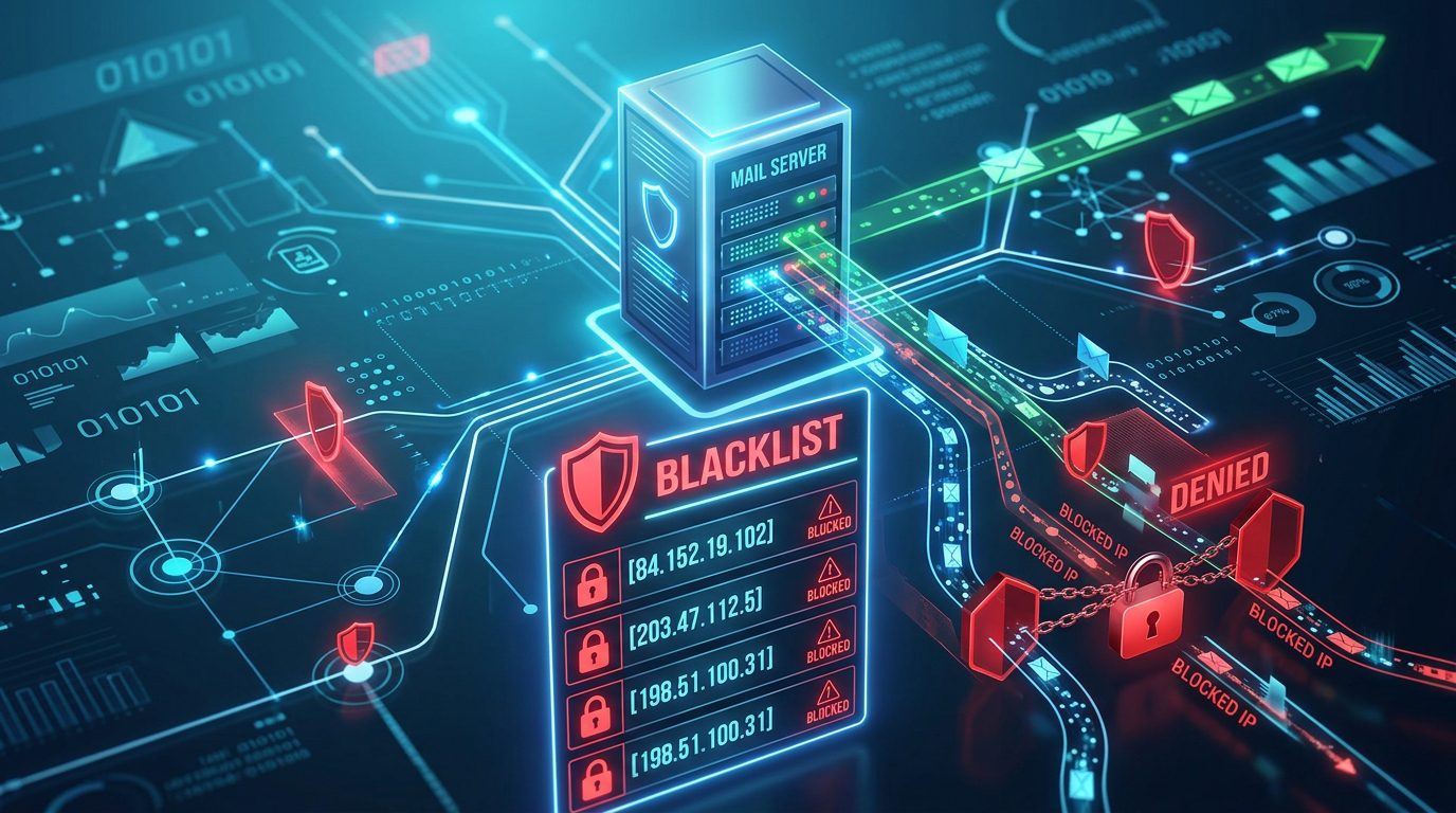 Blacklist de IP de Email: Entenda o Impacto na Entregabilidade