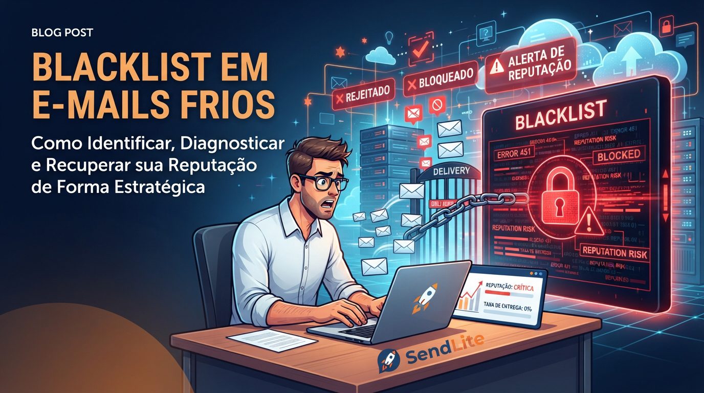 Blacklist em E-mails Frios: Como Identificar, Diagnosticar e Recuperar sua Reputação de Forma Estratégica